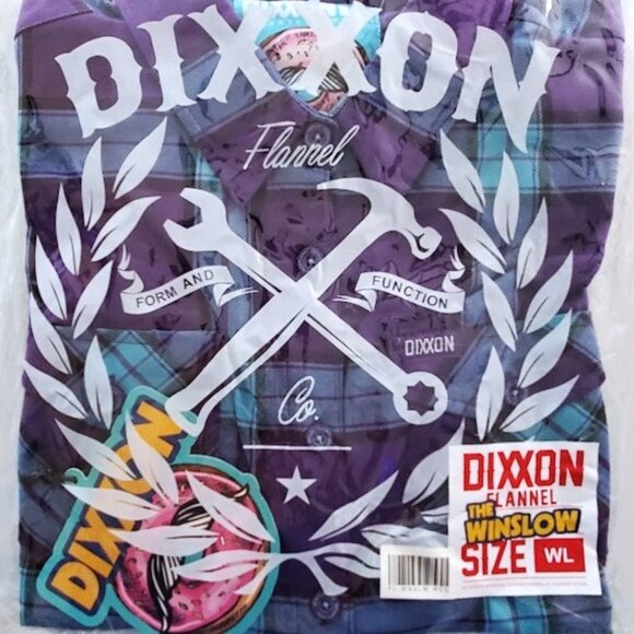 DIXXON Flannel WINSLOW Flannel Shirt - Women's L - Picture 8 of 10